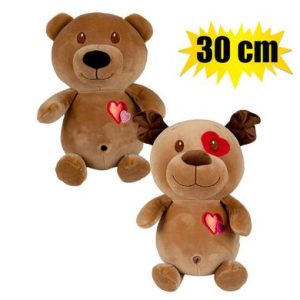 Plush Love Bear / Dog Brown